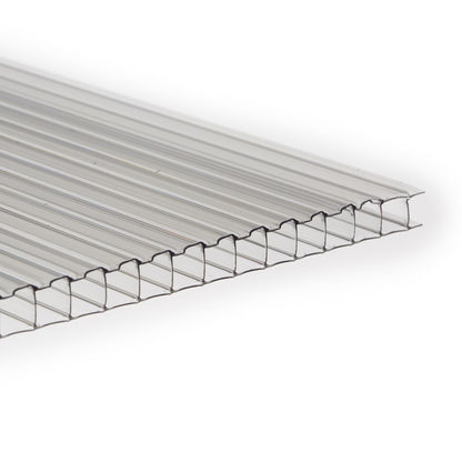 Force 10mm Clear Twinwall Polycarbonate Roof Sheet