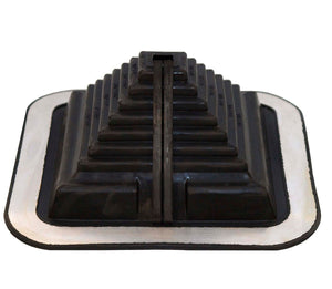 Dektite® Combo Square EPDM Pipe Flashing For Metal Roofs - Black (20 - 125mm)