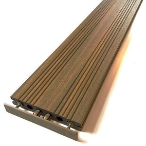 Castle Composites Castlewood Ultra Guard Composite Decking Board - Oak (3660mm x 138mm)