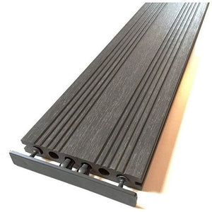 Castle Composites Castlewood Ultra Guard Composite Decking Board - Silver Grey (3660mm x 138mm)