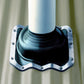 Dektite® Premium EPDM Pipe Flashing For Metal Roofs - Black (150 - 300mm)