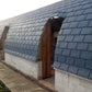 E-Slate Low Pitch Plastic Roof Slate 10° - Traditional Grey (pack of 16)