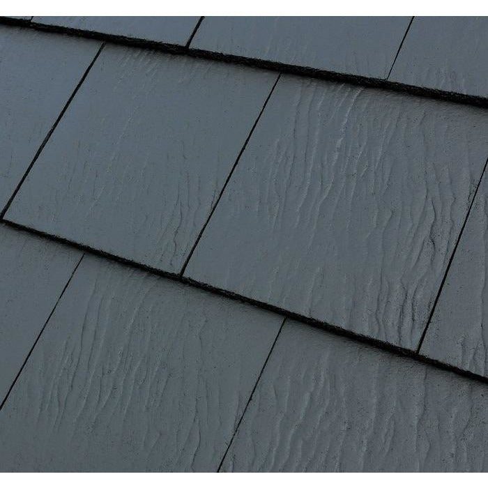 Marley Riven Edgemere Interlocking Slate - Smooth Grey (Pallet of 240 tiles)