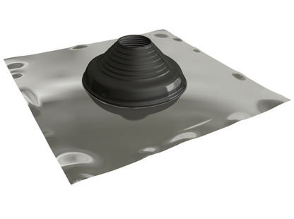 Seldek® Aluminium & EPDM Pipe Flashing for Pitched Roofs - Black (300 - 450mm)