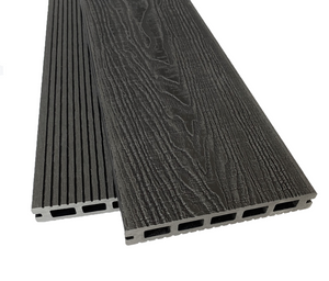 Castle Composites Castlewood Forest Composite Decking Board - Ancient Black (3600mm x 145mm)