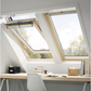 VELUX GGL SK10 3066 Triple Glazed Pine Centre-Pivot Roof Window (114 x 160 cm)