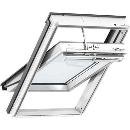 VELUX GGU PK06 006221U Triple Glazed Enhanced Noise Reduction White Polyurethane INTEGRA® Electric Window (94 x 118 cm)