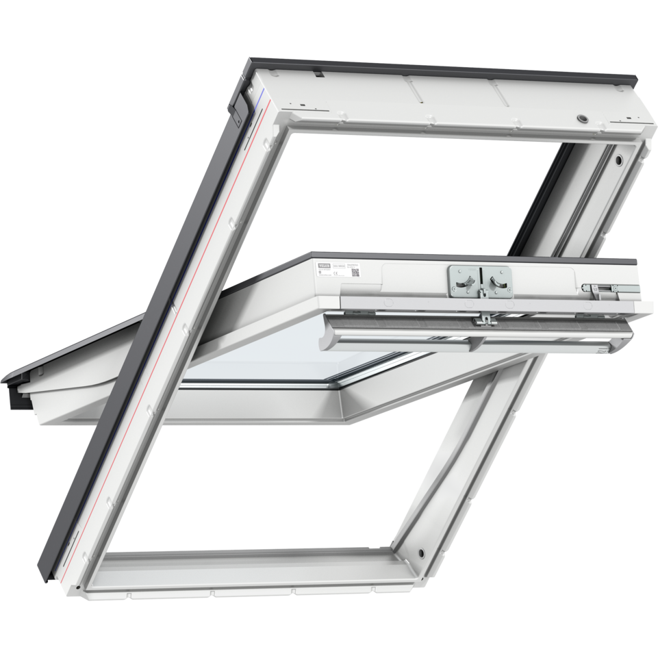 VELUX GGU White Maintenance Free Centre-Pivot Roof Windows