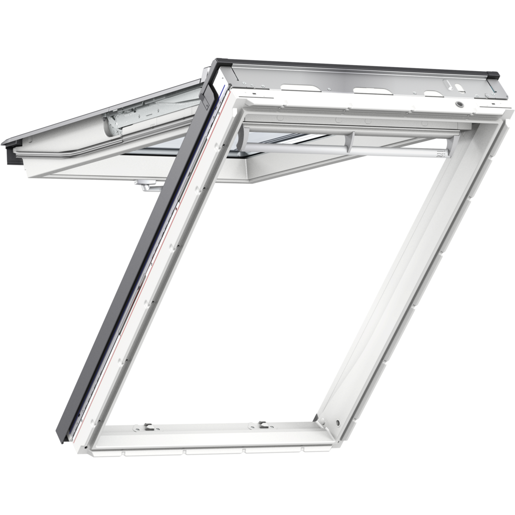 VELUX GPU FK08 0062 Triple Glazed & Noise Reduction Maintenance Free Top-Hung Roof Window (66 x 140 cm)