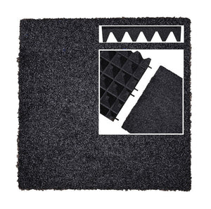 Castle Composites Grassflex Multi Play Playground Tiles - Black