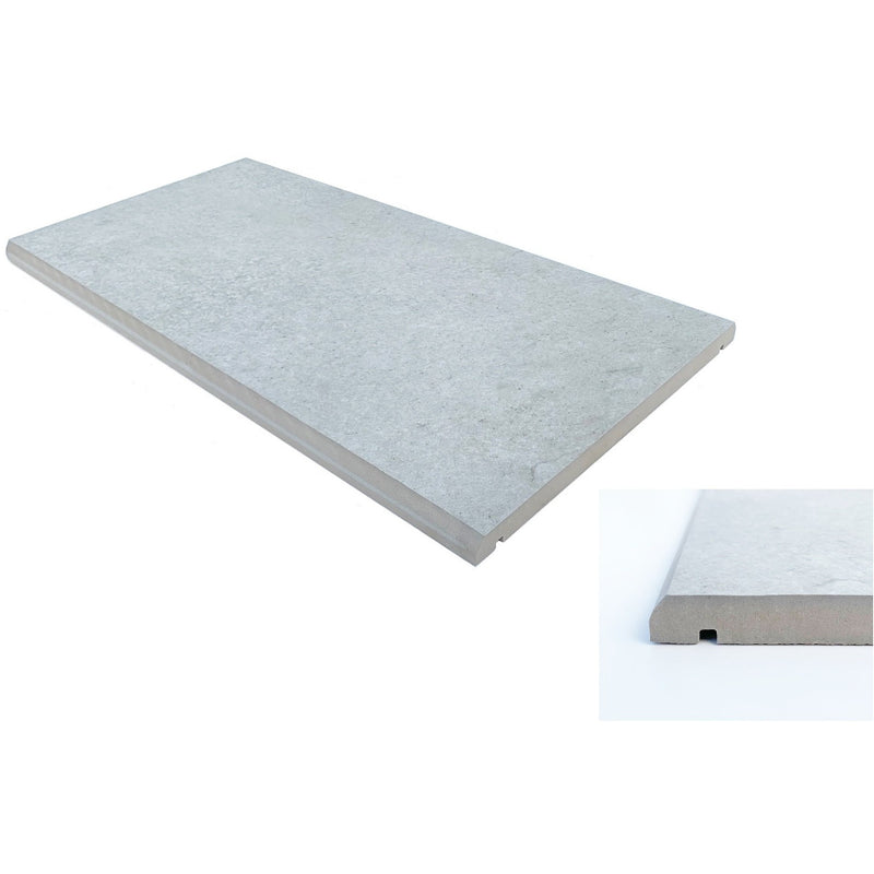 Castle Composites Porcelain Coping Stones 600 x 300mm Hammerstone Gr