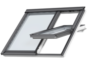 VELUX GGLS FMK06 2066 2-in-1 Triple Glazed Manual Centre Pivot Window (139 x 118cm)