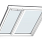 VELUX GPLS FMK08 2070 2-in-1 Double Glazed Top-Hung Window (139 x 140cm)