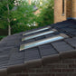 VELUX GBL SK06 S10G03 Low Pitch 10° Roof Window Package Including Flashing (114 x 118 cm)