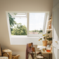 VELUX GPLS FMK06 2066 2-in-1 Triple Glazed Top-Hung Window (139 x 118cm)