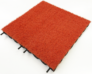 Castle Composites Grassflex Multi Play Playground Tiles - Red