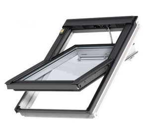 VELUX GGL SK06 206921U Solar UV Heat Protection Glazing White Painted INTEGRA® Electric Window (114 x 118 cm)