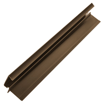 Klober Continuous Dry Verge 'T' Strip - 5m x 136mm x 94mm (pack of 4) Brown