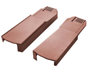 Klober Uni-Click Dry Verge Units - Terracotta (pack of 50)