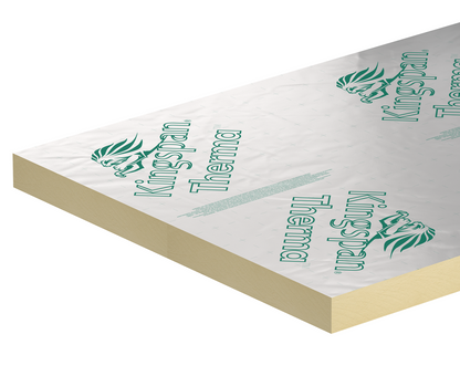 Kingspan ThermaPitch TP10 Insulation Board - 2400mm x 1200mm x 25mm (pack of 12 sheets 34.56m2)