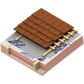 Kingspan Kooltherm K107 Pitched Roof Insulation - 2400mm x 1200mm x 120mm (pack of 2 sheets 5.76m2)