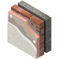 Kingspan Kooltherm K5 External Wall Insulation - 1200mm x 600mm x 50mm (pack of 10 sheets 7.20m2)