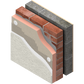 Kingspan Kooltherm K5 External Wall Insulation - 1200mm x 600mm x 60mm (pack of 8 sheets 5.76m2)
