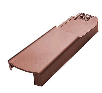 Klober Uni-Click Dry Verge Units - Terracotta (pack of 40) Left Hand