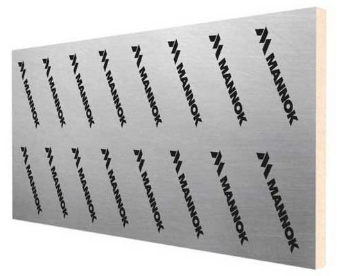 Mannok PIR Insulation Board - 2400mm x 1200mm x 90mm