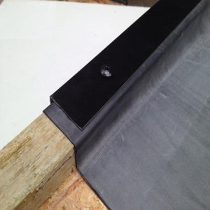 Plastisol Metal Edge Trim for EPDM - 3m