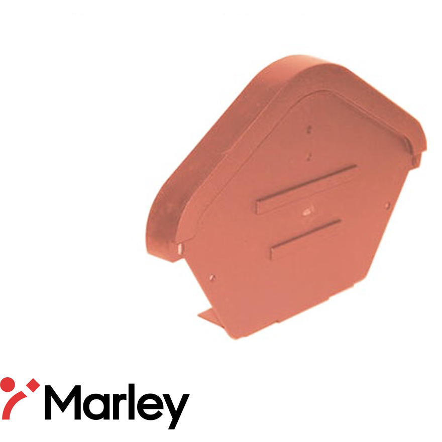 Modern Ridge End Cap Marley Universal Dry Verge Modern Ridge End Cap