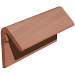 Marley Concrete Modern Mono Ridge Old English Dark Red