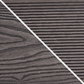 Triton WPC Double Faced Composite Decking Board - Black 5000mm