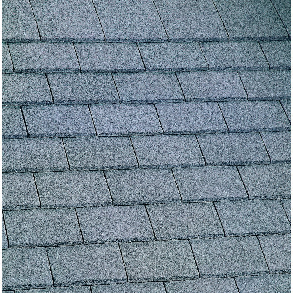 Marley Concrete Plain Roof Tile - Greystone