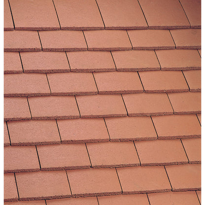 Marley Concrete Plain Roof Tile - Mosborough Red