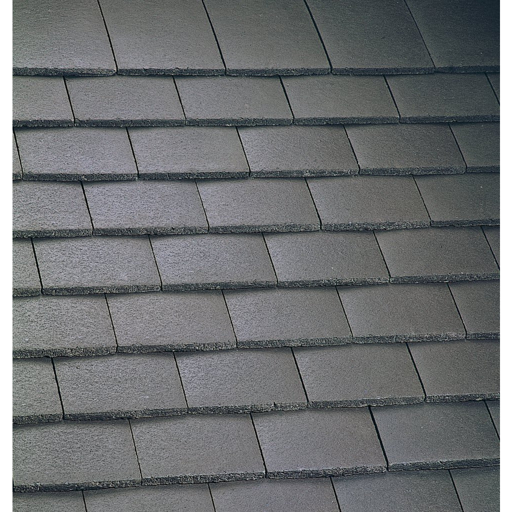 Marley Concrete Plain Roof Tile - Smooth Brown