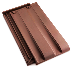 Innova Clay Interlocking Low Pitch Roof Tile 10° - Rustic