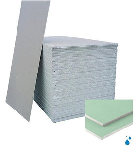 Gypfor Moisture Resistant Plasterboard Tapered Edge 2.4m x 1.2m x 12.5mm (PALLET of 42)