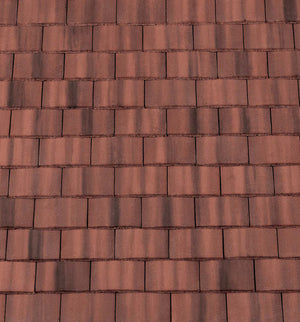 Redland Concrete Plain Roof Tile - Farmhouse Red