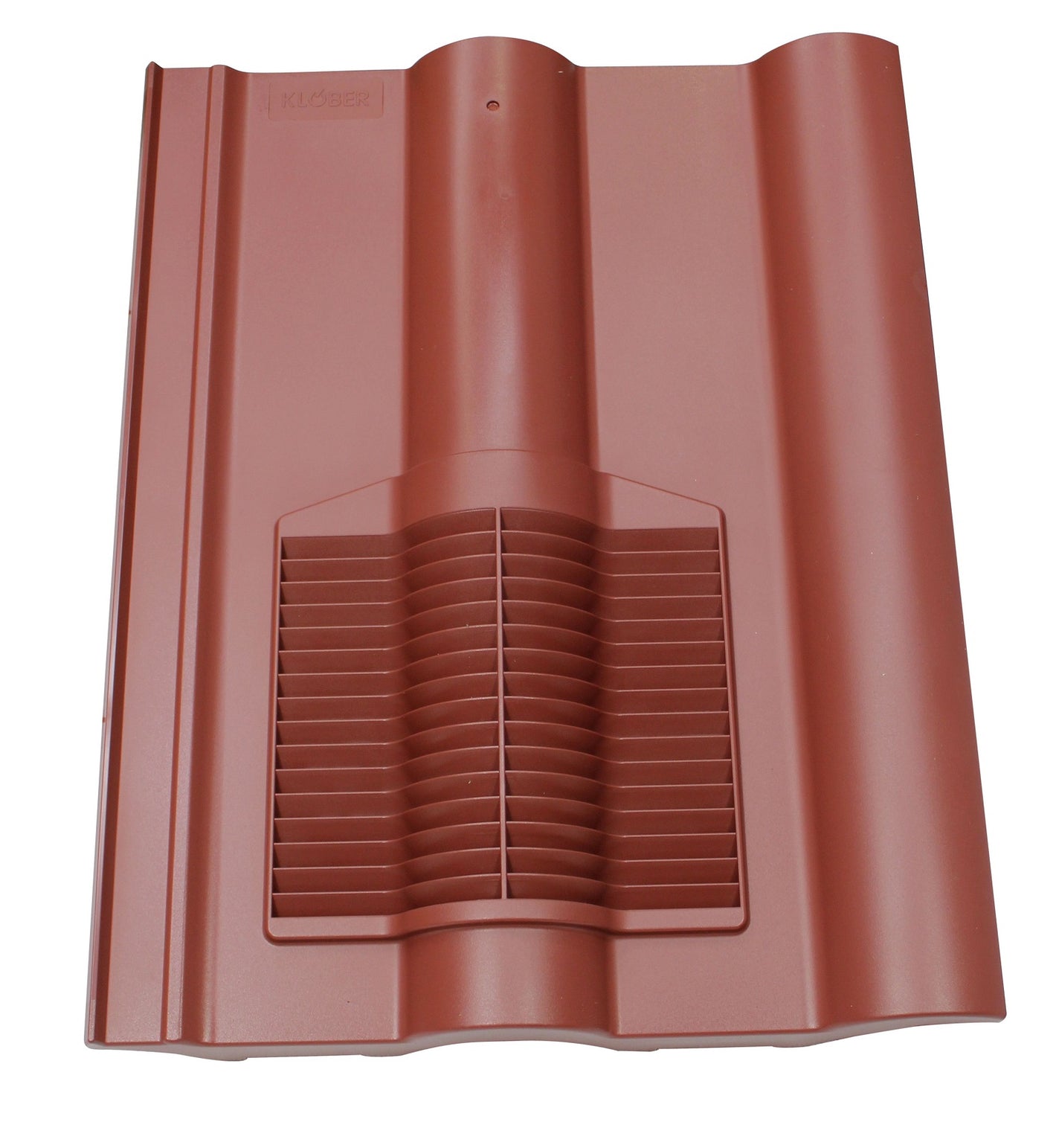 Marley Double Roman Tile Vent - Dark Red