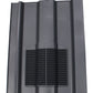 Marley Ludlow Major Tile Vent - Smooth Grey Vent Only - No Adaptor