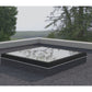 RAYLUX Flat Glass Electric Opening with PVC 150mm Vertical Upstand - Grey (including Wall Switch)