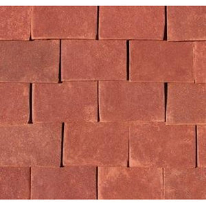 Tudor Traditional Handmade Clay Plain Roof Tile - Red Antique