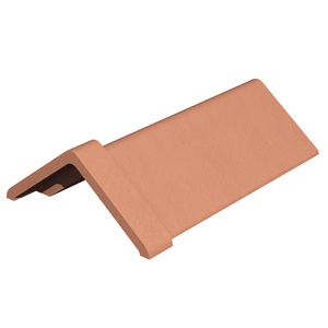Marley Clay Capped Angle Ridge 450mm - Red Smooth