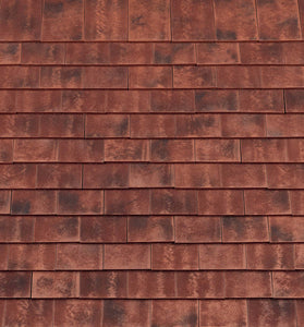 Redland Rosemary Clay Plain Roof Tile - Burnt Blend