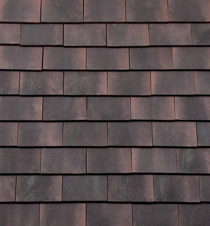 Redland Rosemary Clay Plain Roof Tile - Dark Antique