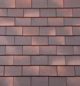 Redland Rosemary Clay Plain Roof Tile - Medium Mixed Brindle