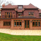 Redland Rosemary Clay Plain Roof Tile - Medium Mixed Brindle