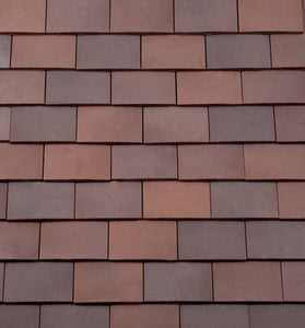 Redland Rosemary Clay Plain Roof Tile - Russet Mix