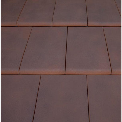 Planum Clay Interlocking Low Pitch Roof Tile - 10°